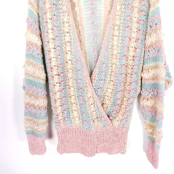 Colleen Toland Hand Knitted Multicolor Sweater - Picture 2 of 6